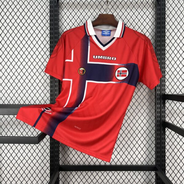 1997 Norway Home Kit Retro Soccer T-Shirt