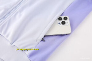2025 NIKE Purple Full Zipper Jacket + Long Pants