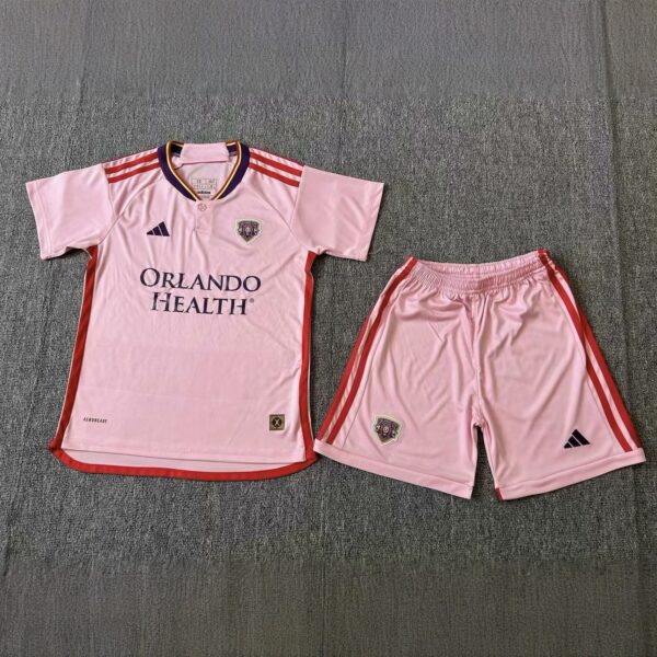 Orlando City Away Kids Soccer Jerseys
