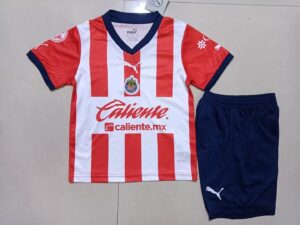 Chivas Guadalajara home kids kit