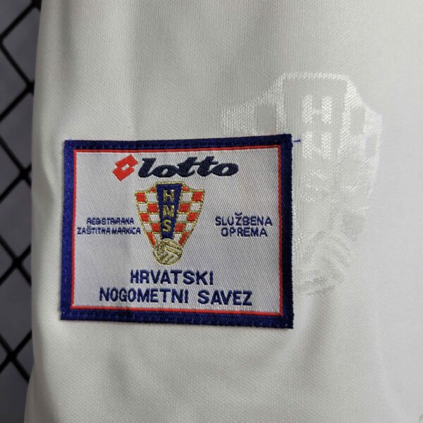 1998 Croatia Home Retro Kit Jersey