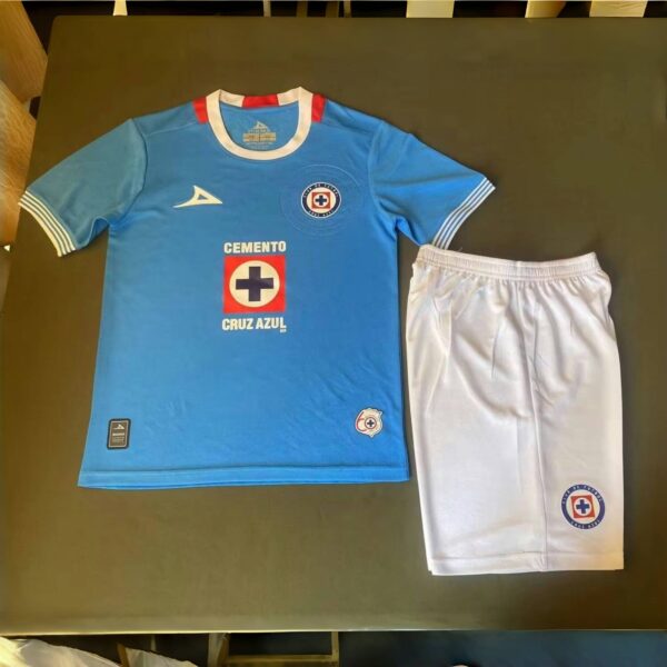 Cruz Azul Home Kid Kits Youth Apparels Sport