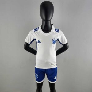Cruzeiro away kids kit