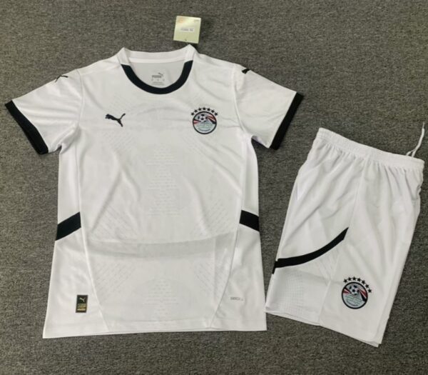 Egypt Away Kid Kits Youth Apparels Soccer