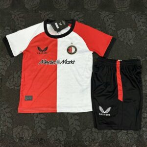 Feyenoord Home Kid Kits Youth Apparels Soccer