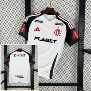 Flamengo Away Adults and Kid Kits Soccer Uniforms