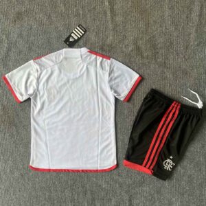 Flamengo Away Kid Kits Youth Apparels