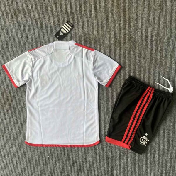 Flamengo Away Kid Kits Youth Apparels
