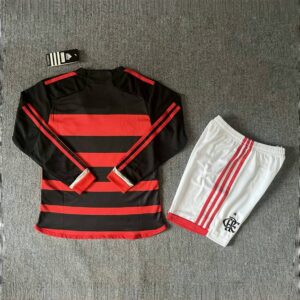 Flamengo Home Kid Kits Long Sleeve Youth Apparels