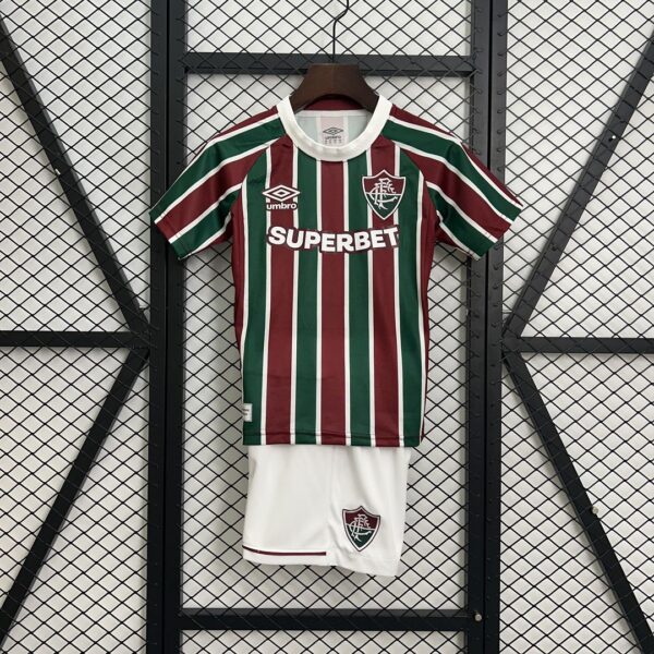 Fluminense Home Kid Kits Youth Apparels