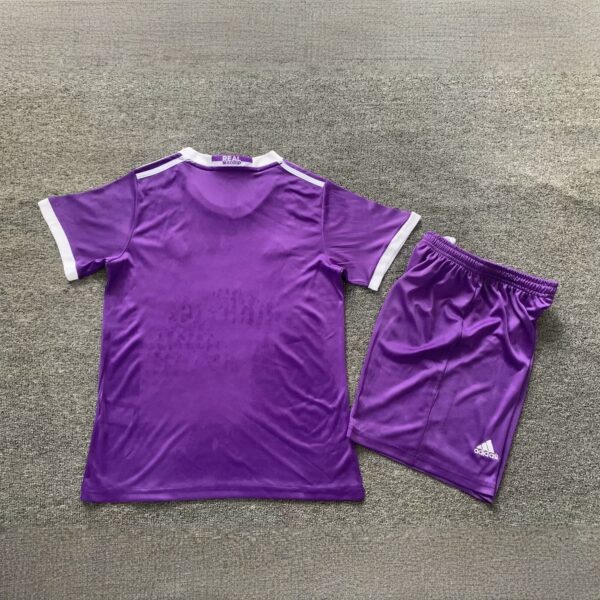 Real Madrid Away Retro Kids Kits Children Sets Football