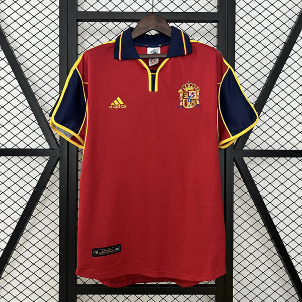 2000 Spain Home Retro Kit Vintage Shirt