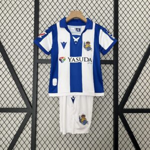 Real Sociedad Home Kid Kits Youth Apparels Sport