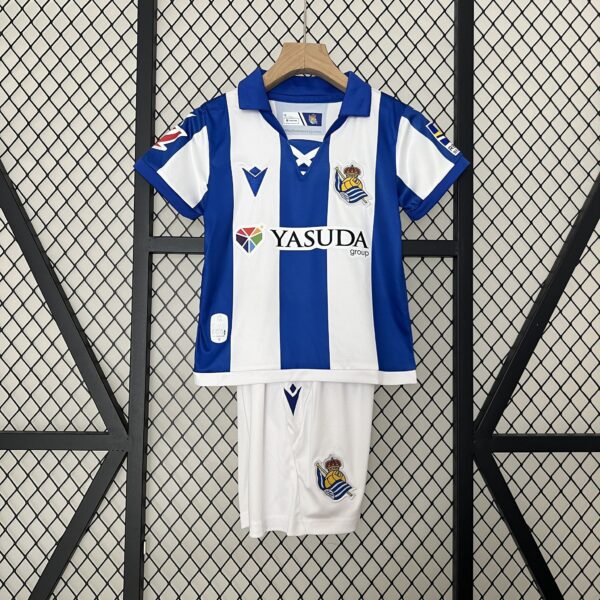 Real Sociedad Home Kid Kits Youth Apparels Sport