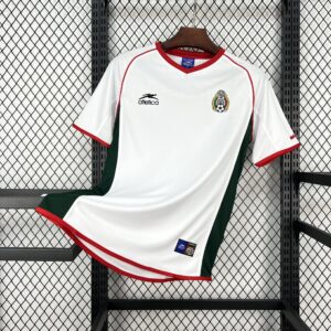 2002 Mexico Away Kit Retro Soccer T-Shirt