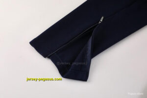 2025 Nike WhiteNavy Full Hoodie Zipper Jacket +Long Pants