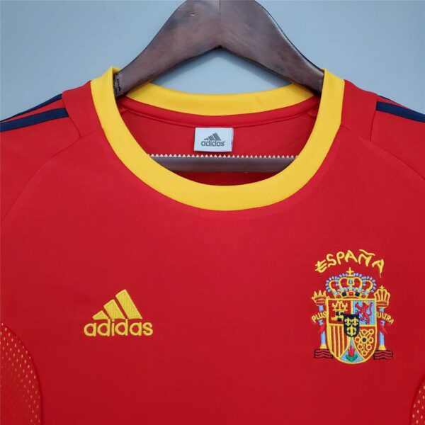 2002 Spain home red