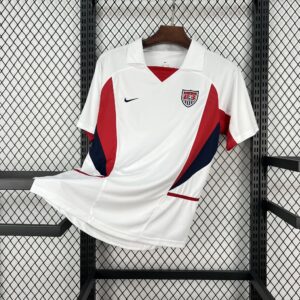 2002 USA Home Kit Retro Soccer T-Shirt