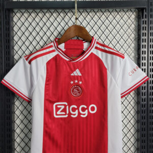 Kids Ajax Home Soccer Jerseys