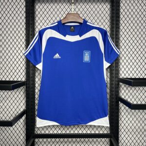 2004 Greece Home Retro Kit Vintage Shirt Sport