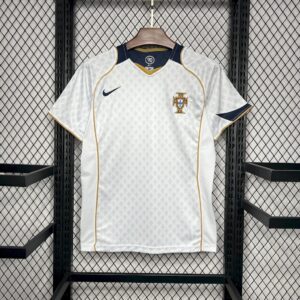 2004 Portugal Away Retro Kit Vintage Shirt Soccer
