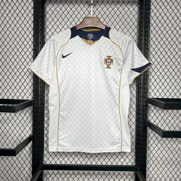 2004 Portugal Away Retro Kit Vintage Shirt Soccer