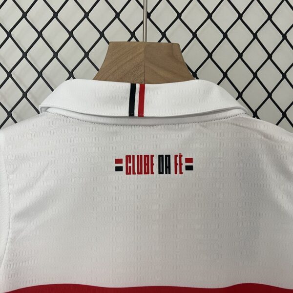Sao Paulo Home Kid Kits Children Sets Football Replicas