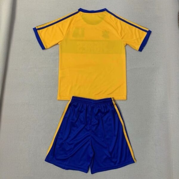 Tigres UANL Kids Kits Special Edition Yellow Children Sets Soccer Jerseys