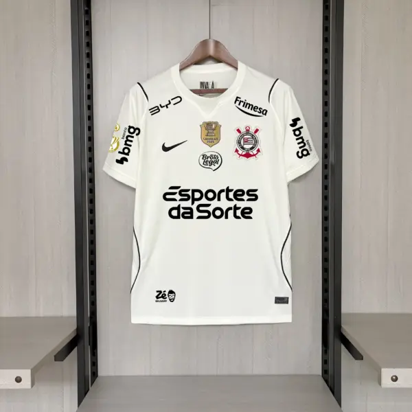 2026-27 Corinthians Home Jersey All Sponsors