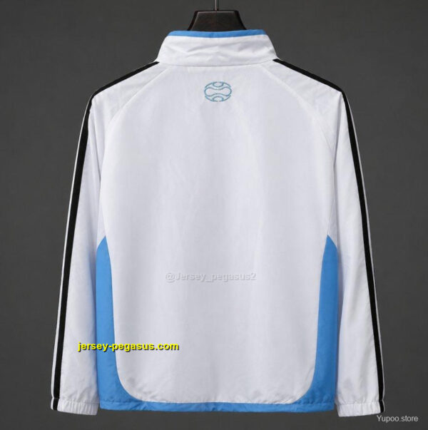2026 Argentina Light Blue & White Windbreaker Jacket