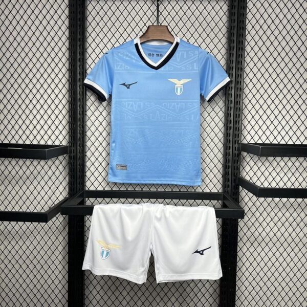 Lazio Home Kid Kits Youth Apparels Football