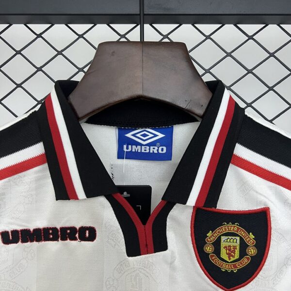 Manchester United Away Retro Kid Kits Youth Apparels Soccer