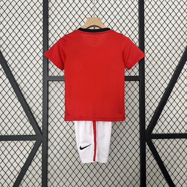 Manchester United Home Retro Kid Kits Children Sets Jersey