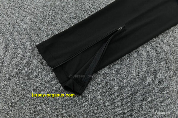 2026 Brazil Black & Yellow Half Zipper Jacket Tracksuit + Long Pants
