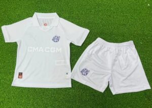 Marseille 125-Year Anniversary White Kids Kits Youth Apparels