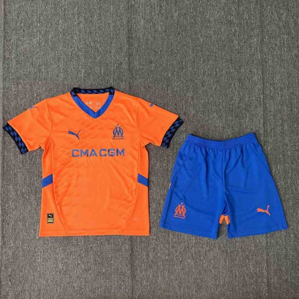 Marseille Third Kids Kits Youth Apparels