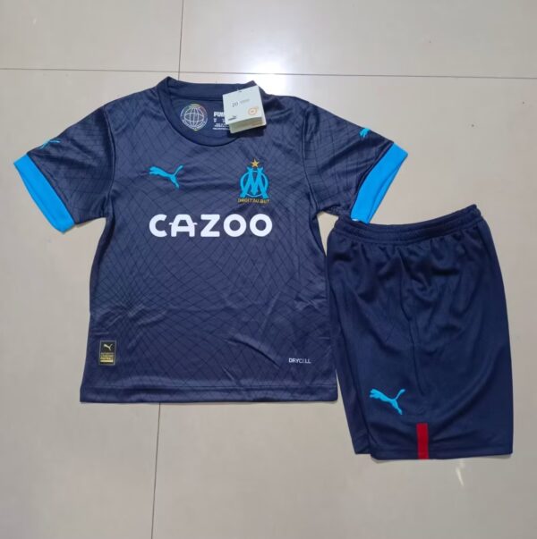 Marseille away kids kit
