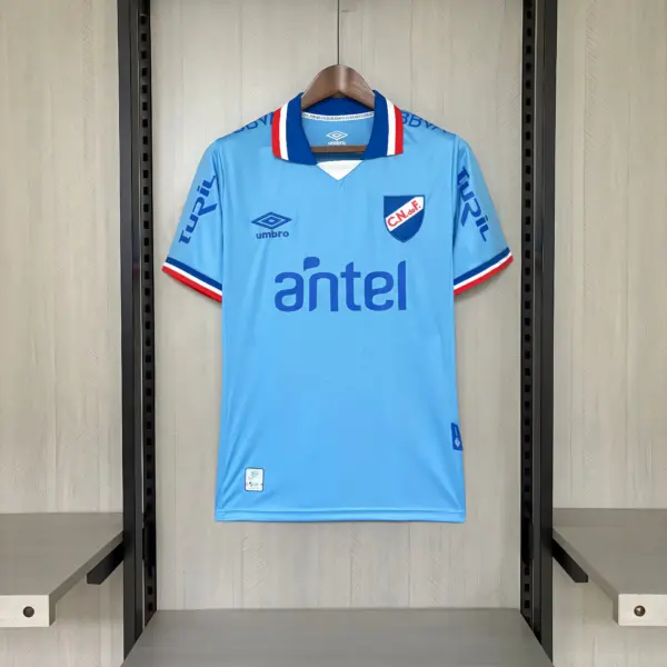 2025-26 Nacional Light Blue Jersey