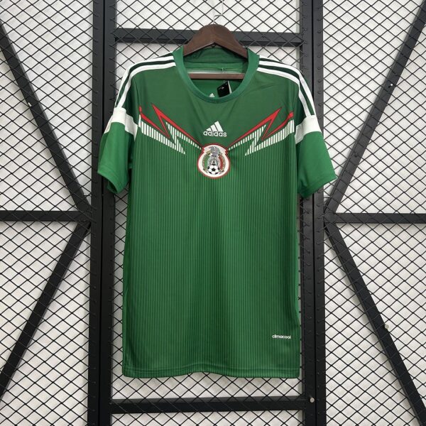 2014 Mexico Home Retro Kit Vintage Shirt