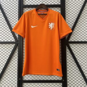 2014 Netherlands Home Retro Kit Vintage Shirt