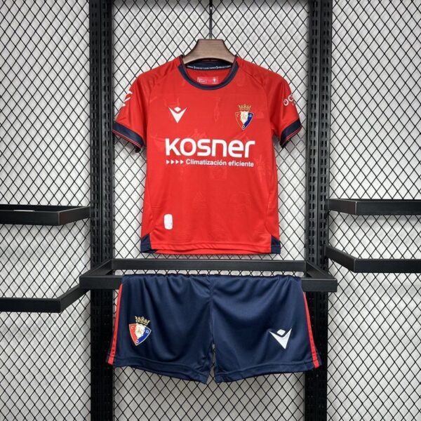 Osasuna Home Kid Kits Youth Apparels Football