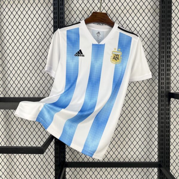 2018 Argentina Home Retro Kit Vintage Shirt