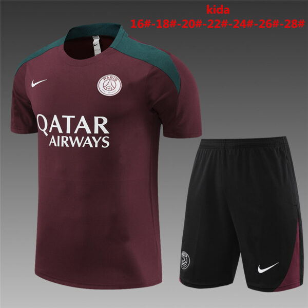 PSG Kids Training Soccer Jerseys