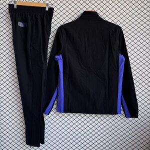 Barcelona 2025-26 Black And Purple Windbreaker Suit
