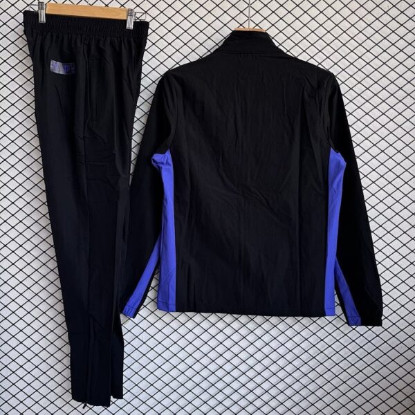 Barcelona 2025-26 Black And Purple Windbreaker Suit