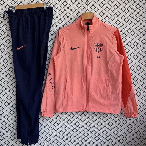 Barcelona 2025-26 Pink Windbreaker Suit