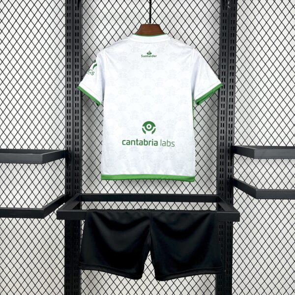 Racing de Santander Home Kid Kits Youth Apparels