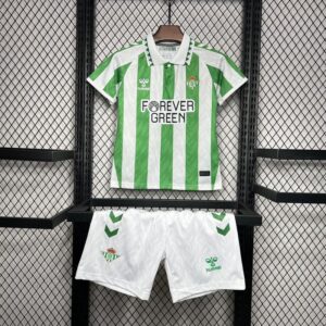 Real Betis Home Kid Kits Youth Apparels Football