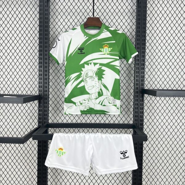 Real Betis Hummel x Limited-edition Naruto Kid Kits Youth Apparels