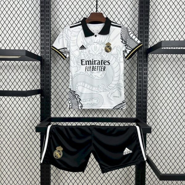 Real Madrid Chinese Dragon Concept Kid Kits Youth Apparels